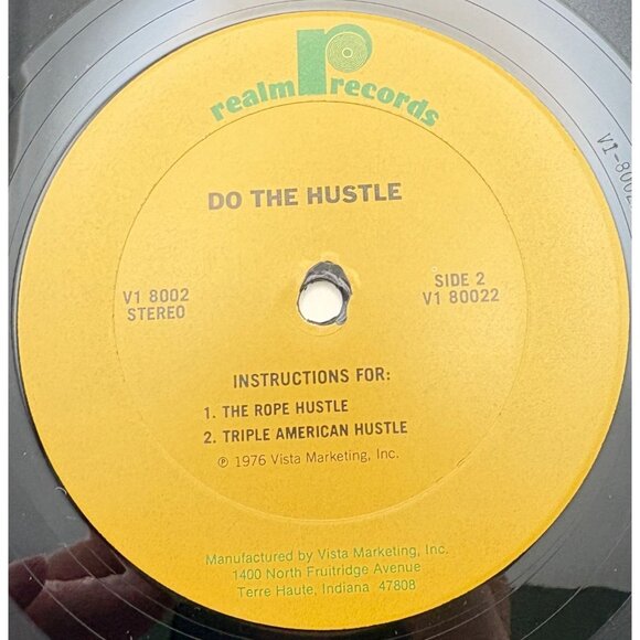 Do the Hustle 2 LP 70s Dance Instruction Records Foxy Trot Tango Bump Rope - Picture 3 of 8